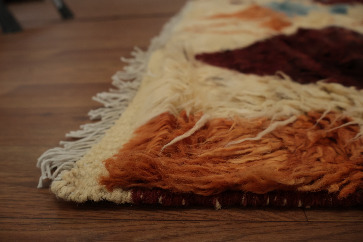 Moroccan Berber Area Rug 7x10 with Innovative Geometric Patterns