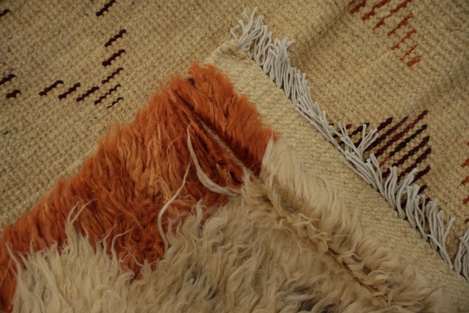 Moroccan Berber Area Rug 7x10 with Innovative Geometric Patterns
