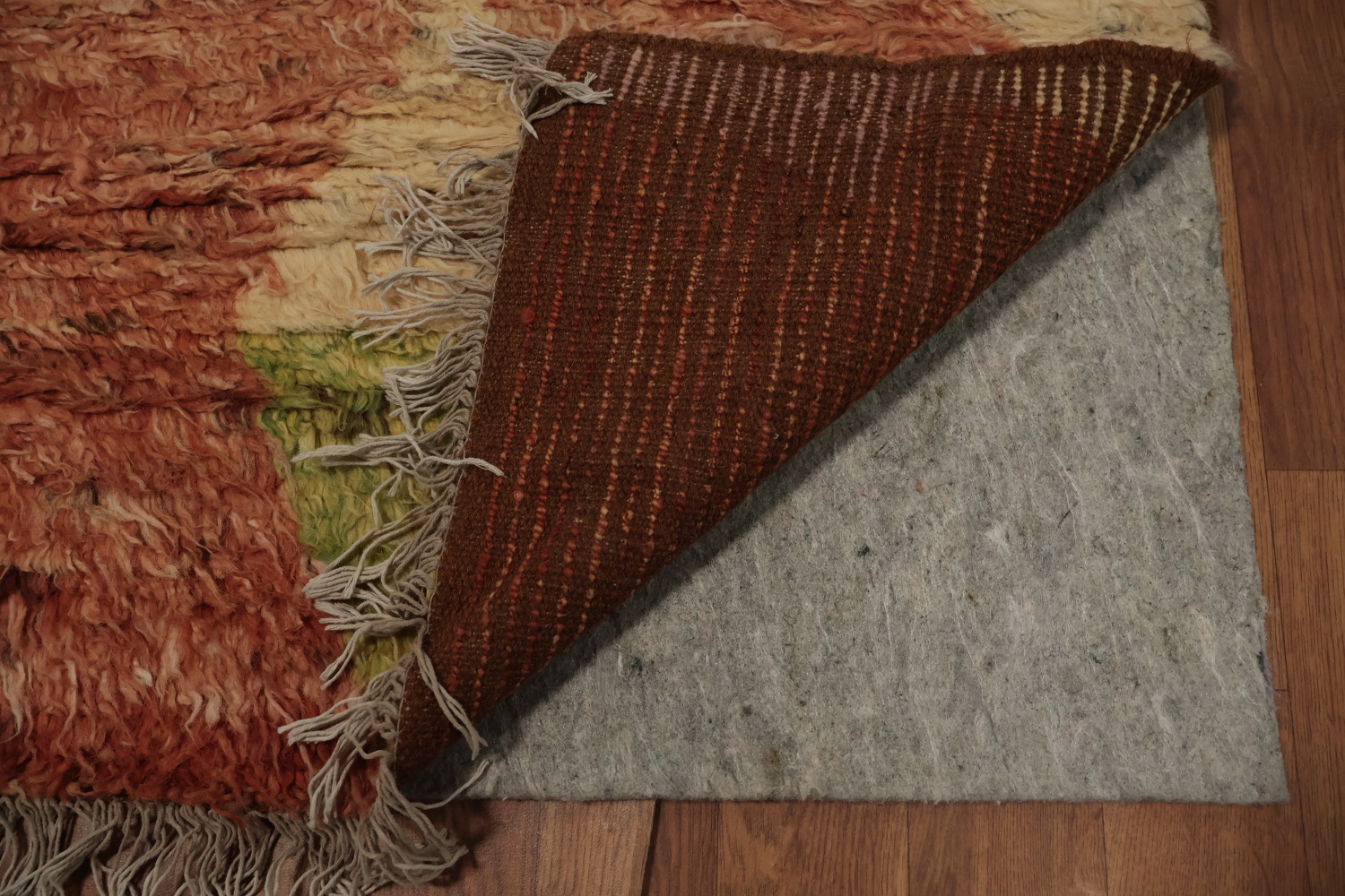 Tribal Moroccan Berber Wool Area Rug 6x10