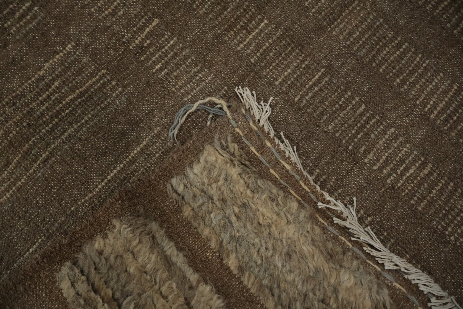 Stylish Geometric Grid Moroccan Large Area Rug 10x14