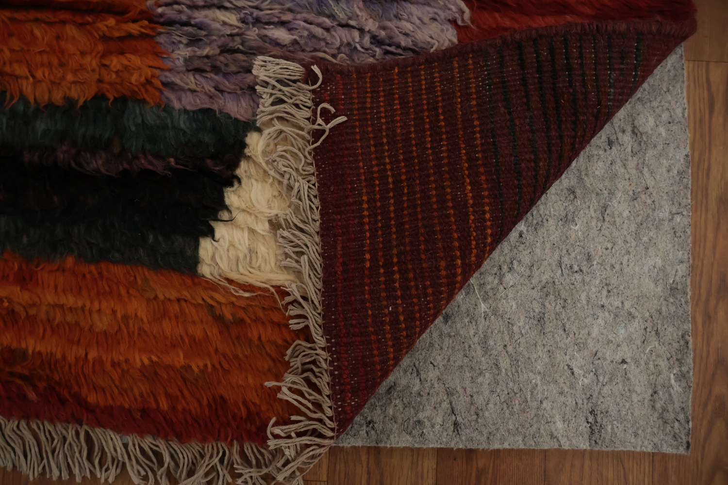 Moroccan Berber Area Rug 7x10 with Bold Color Combinations and Style