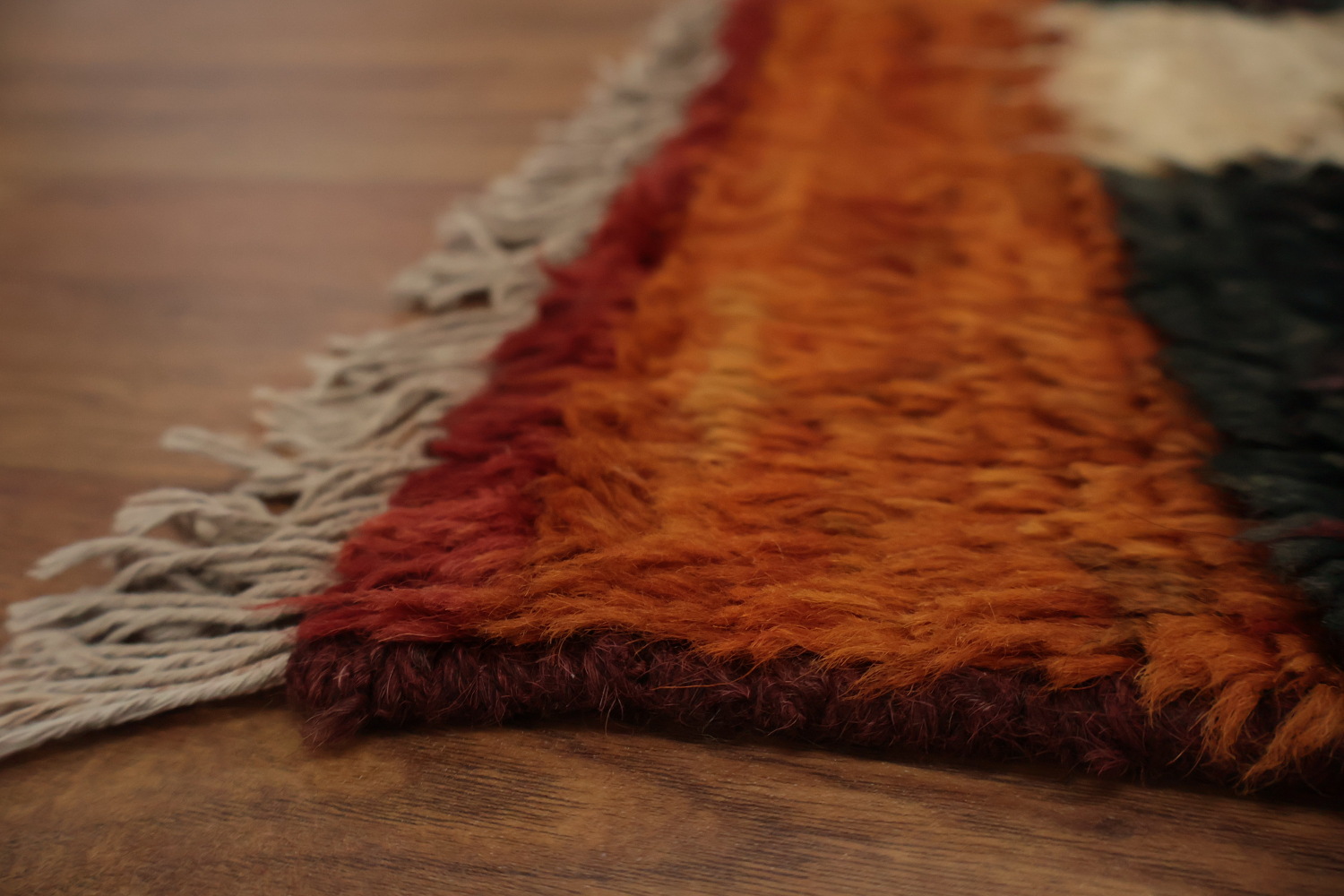 Moroccan Berber Area Rug 7x10 with Bold Color Combinations and Style