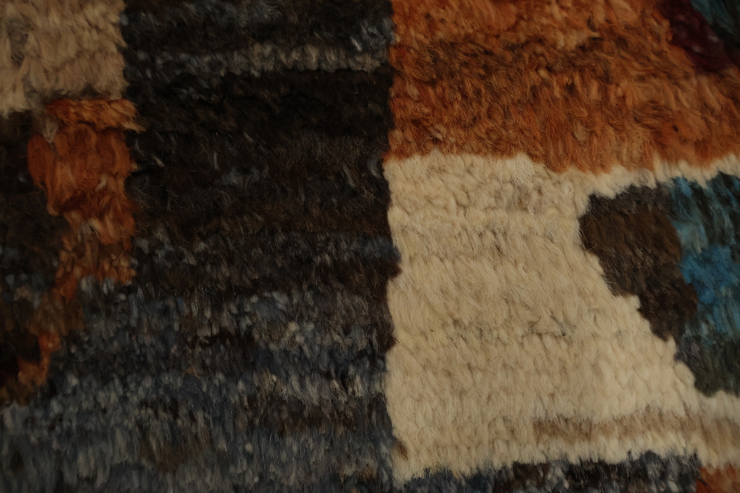 Tribal Moroccan Area Rug 8x10 with Diverse Geometric Shapes