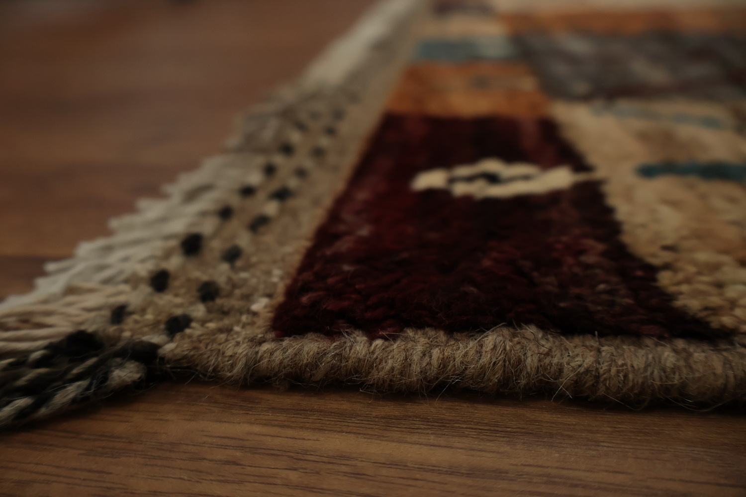 Tribal Moroccan Area Rug 8x10 with Diverse Geometric Shapes