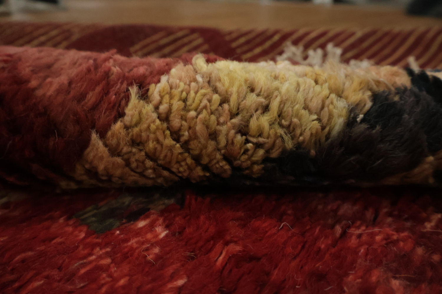Handmade Moroccan Oriental Area Rug 5x7