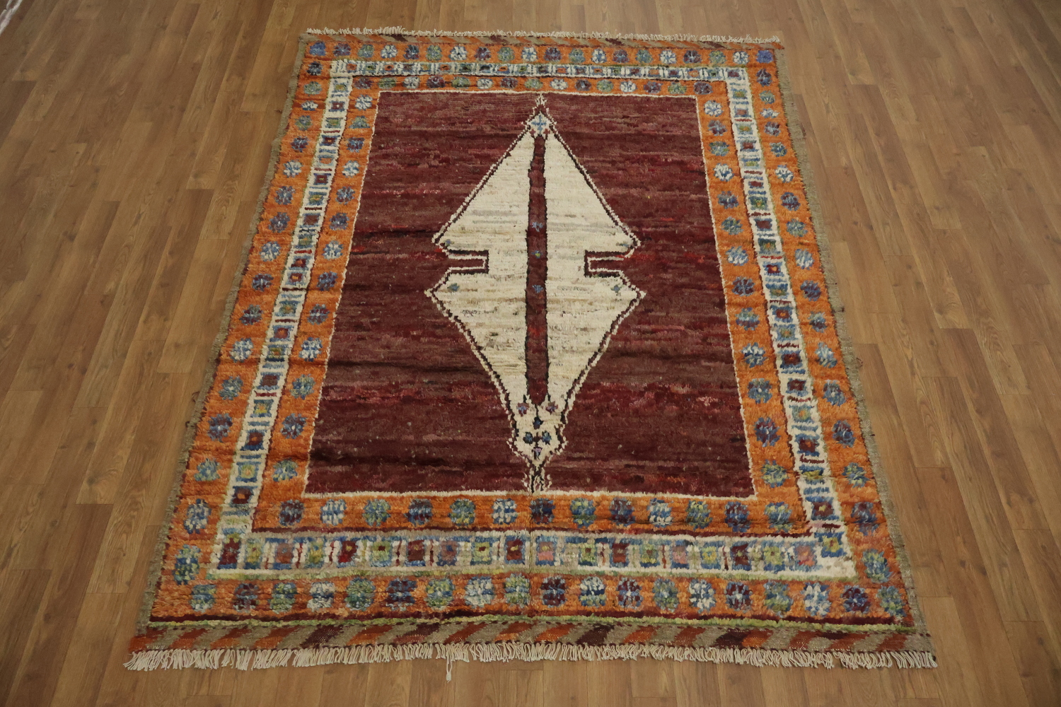 Geometric Moroccan Oriental Area Rug 5x7