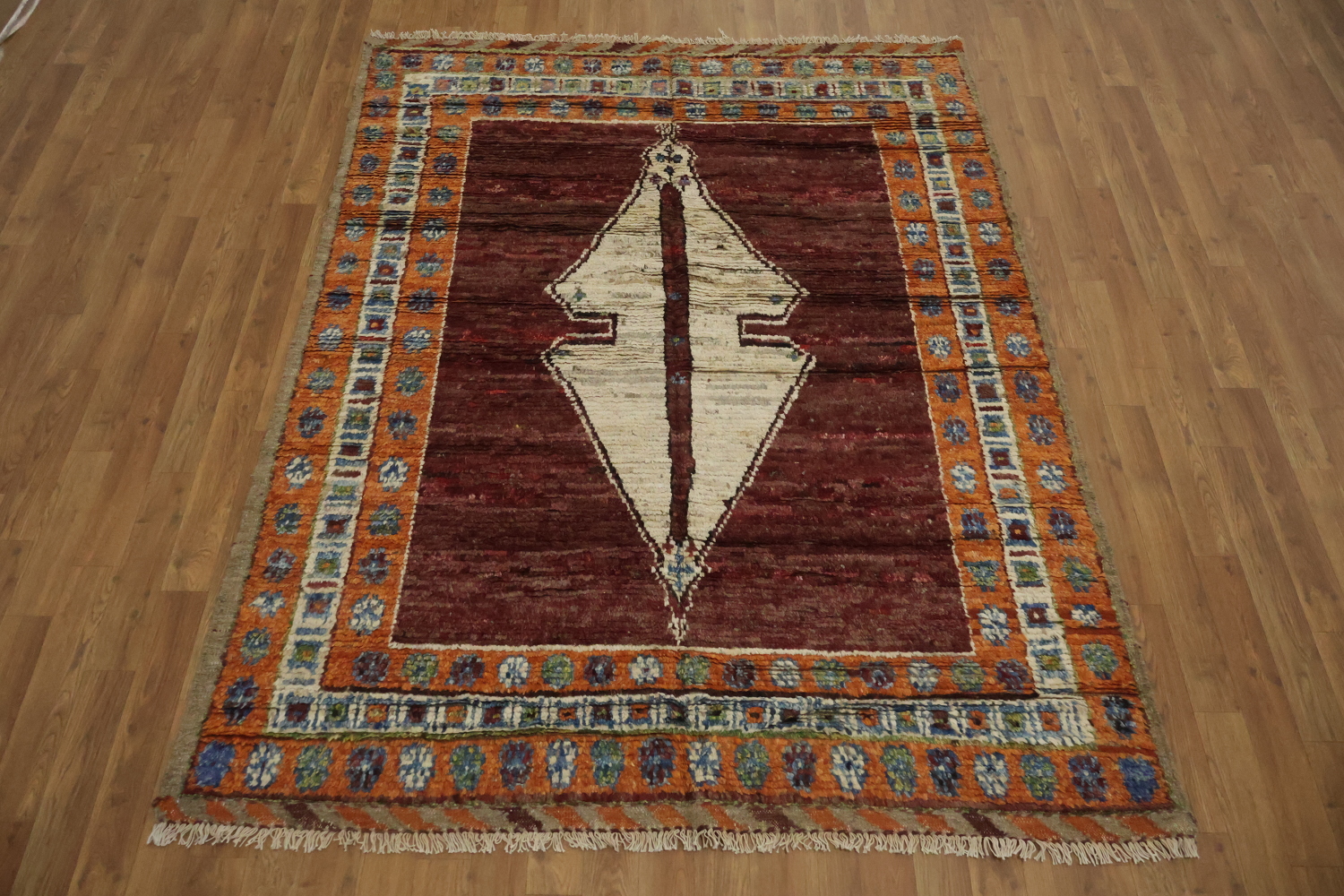 Geometric Moroccan Oriental Area Rug 5x7