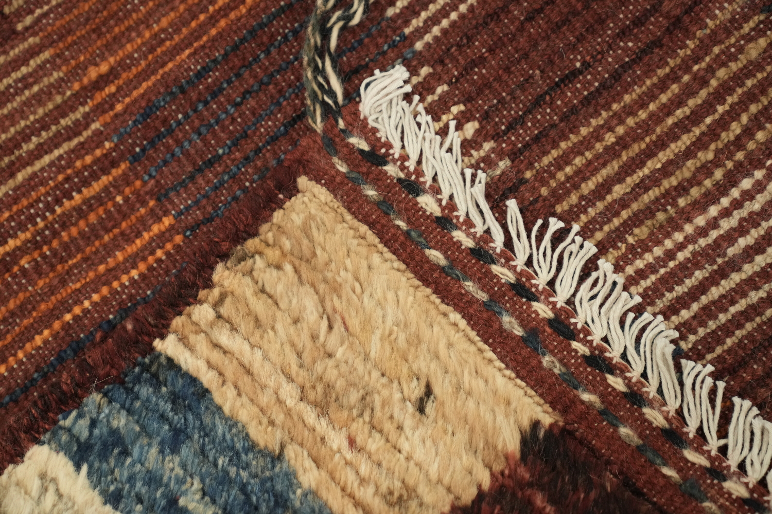 Checkered Moroccan Oriental Area Rug 7x10