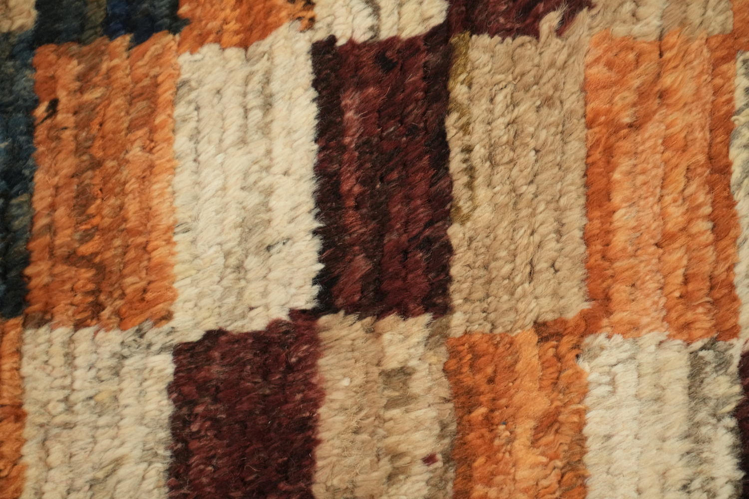 Checkered Moroccan Oriental Area Rug 7x10