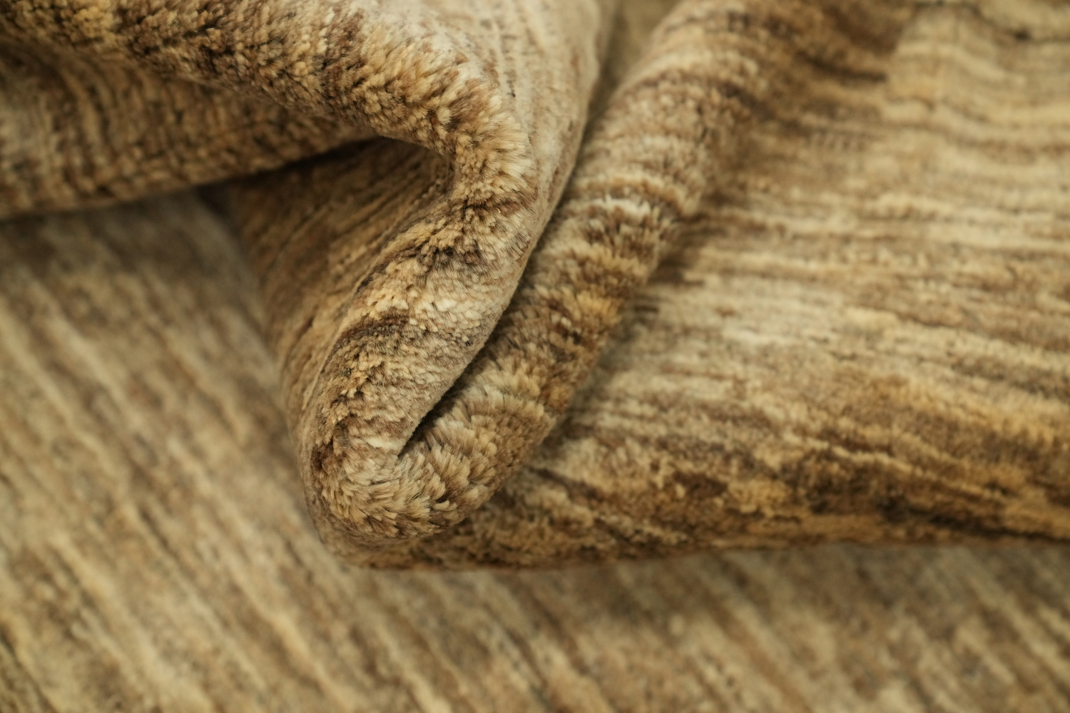 Contemporary Gabbeh Kashkoli Wool Area Rug 5x7