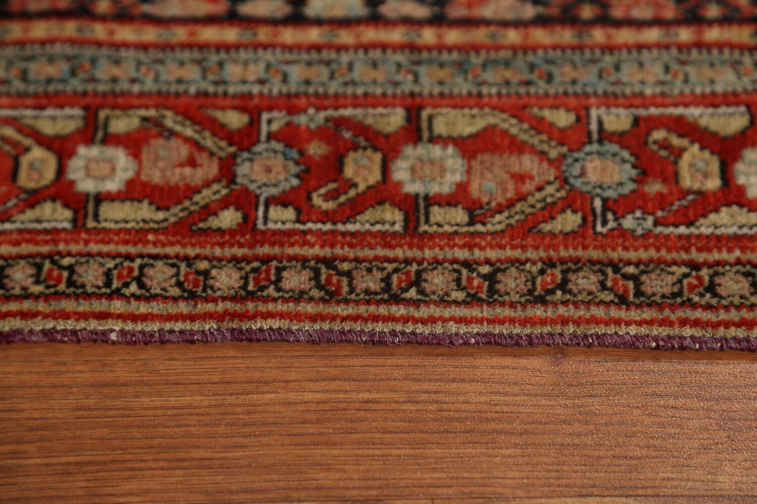 Pre-1900 Antique Vegetable Dye Senneh Persian Area Rug 5x6