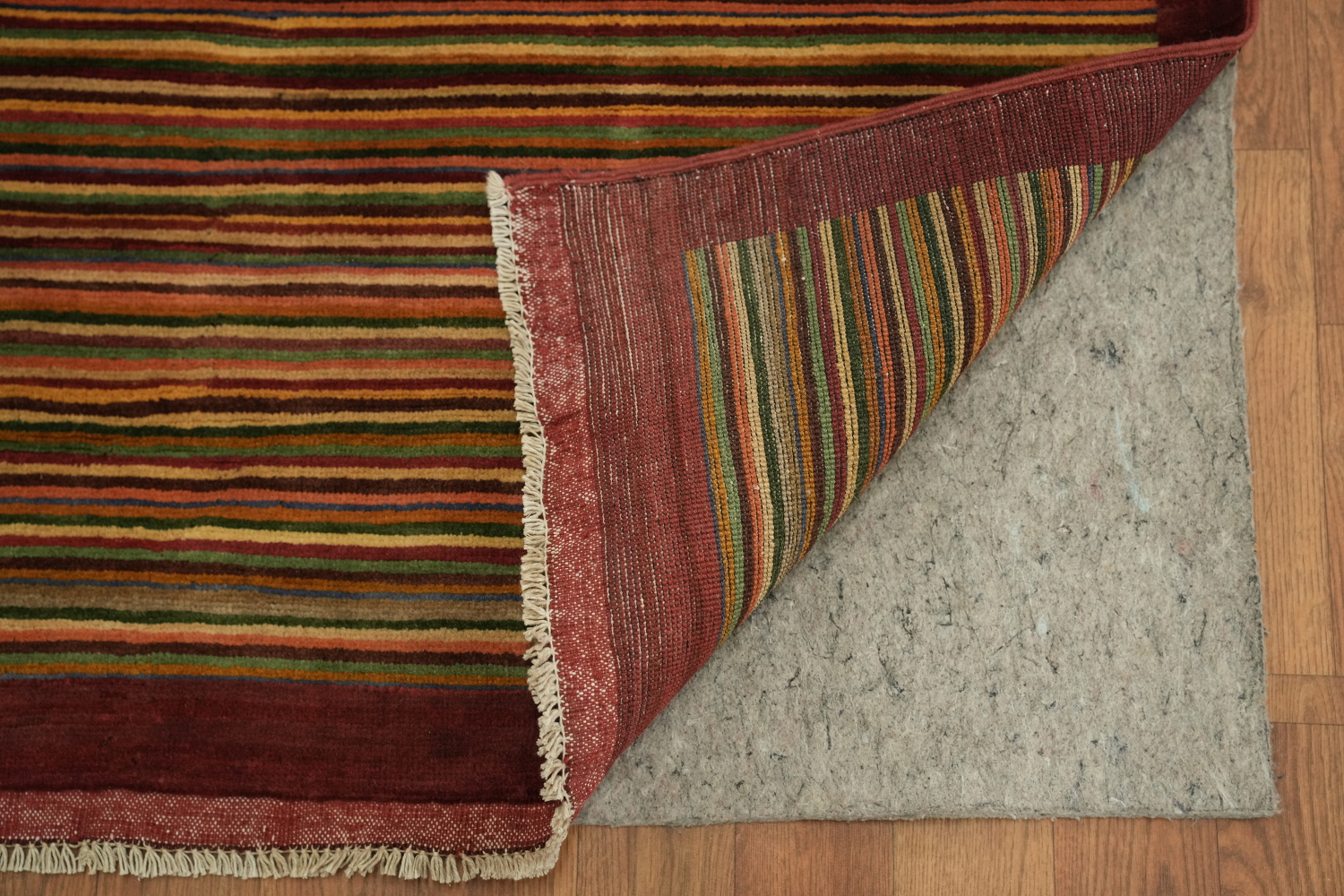 Modern Gabbeh Kashkoli Oriental Area Rug 6x8