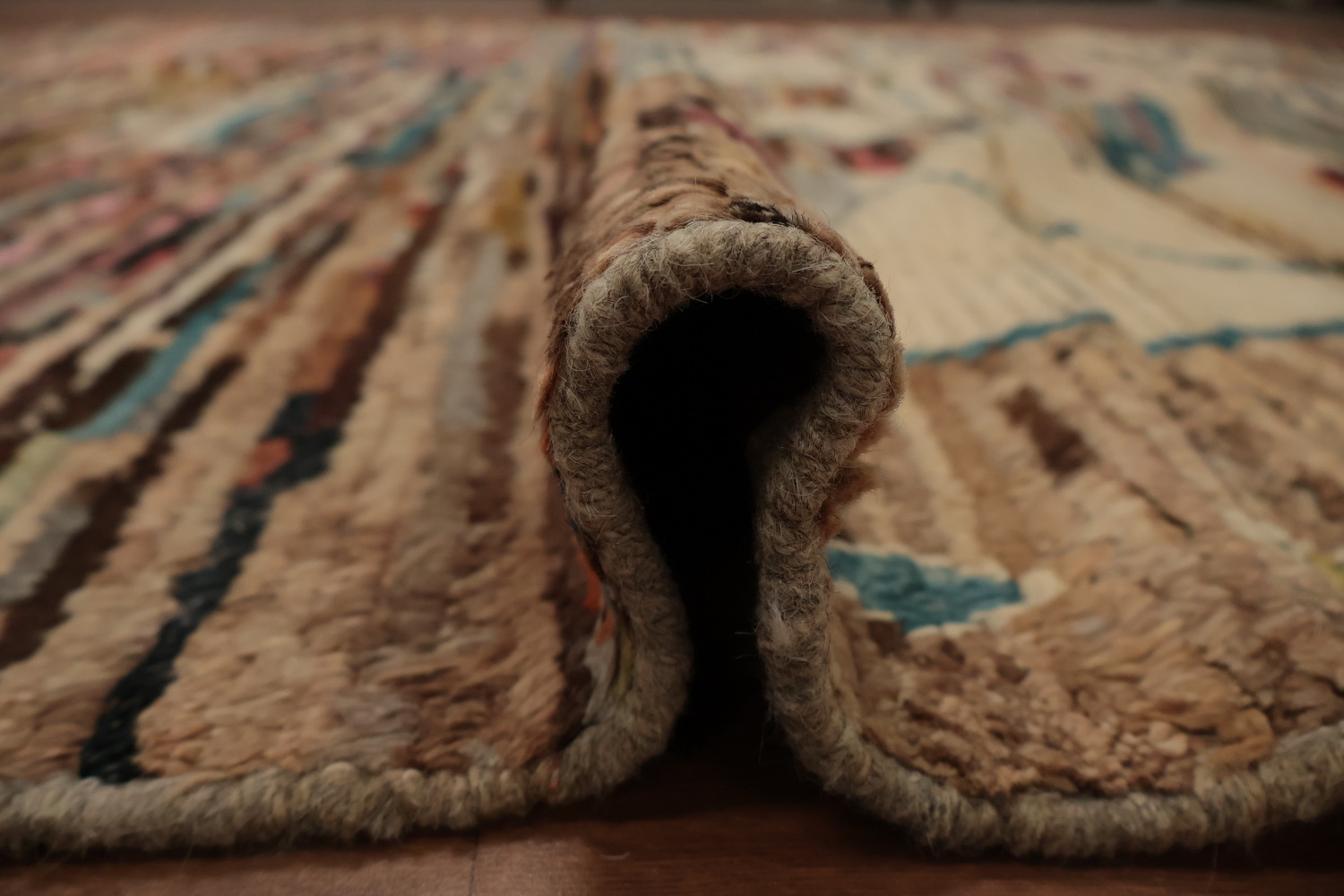 Exquisite Moroccan Area Rug 9x12 Geometric Patterns and Rich Colors