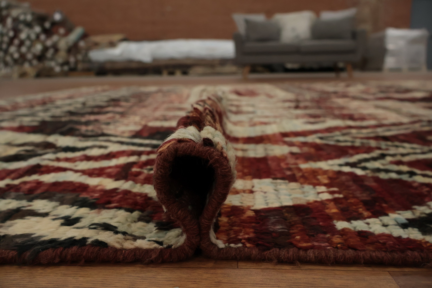 Bold Geometric Moroccan Area Rug 9x12 Adds Exotic Flair to Your Decor