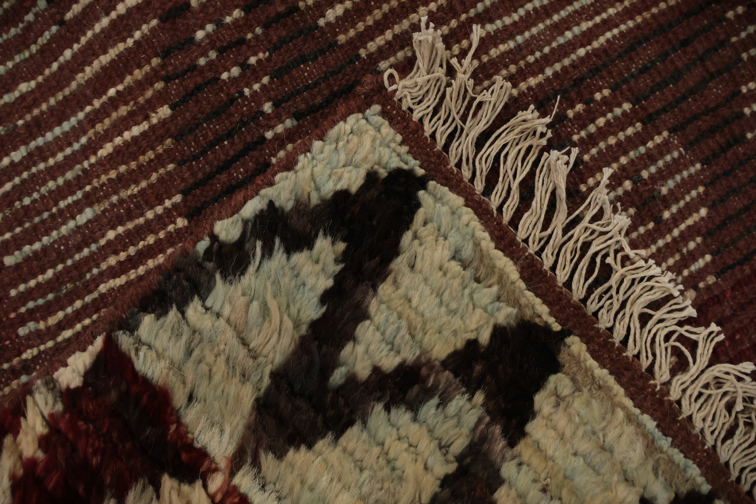 Bold Geometric Moroccan Area Rug 9x12 Adds Exotic Flair to Your Decor
