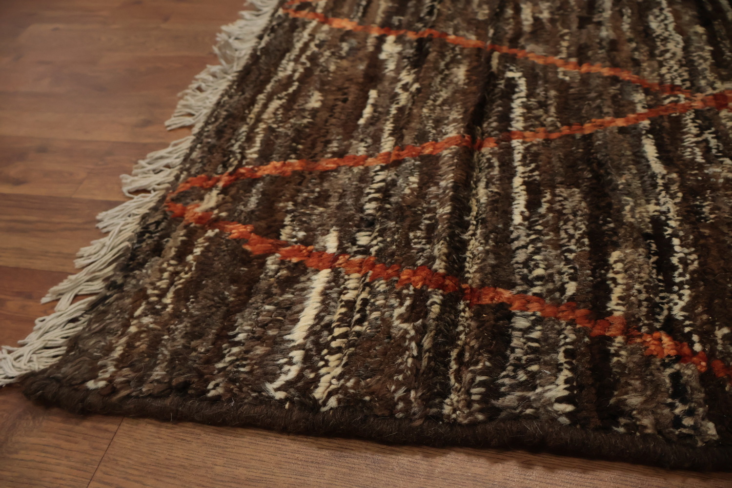 Rustic Charm Meets Modern Design in Moroccan Area Rug 8x10