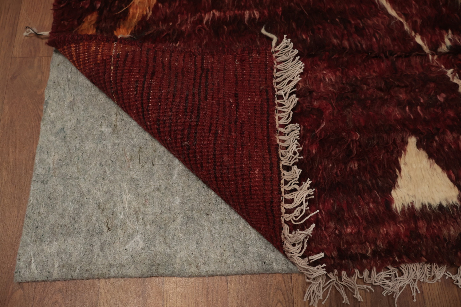 Geometric Elegance Bold Rustic Moroccan Berber Area Rug 7x10