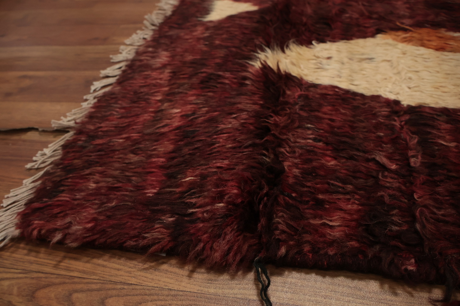 Geometric Elegance Bold Rustic Moroccan Berber Area Rug 7x10