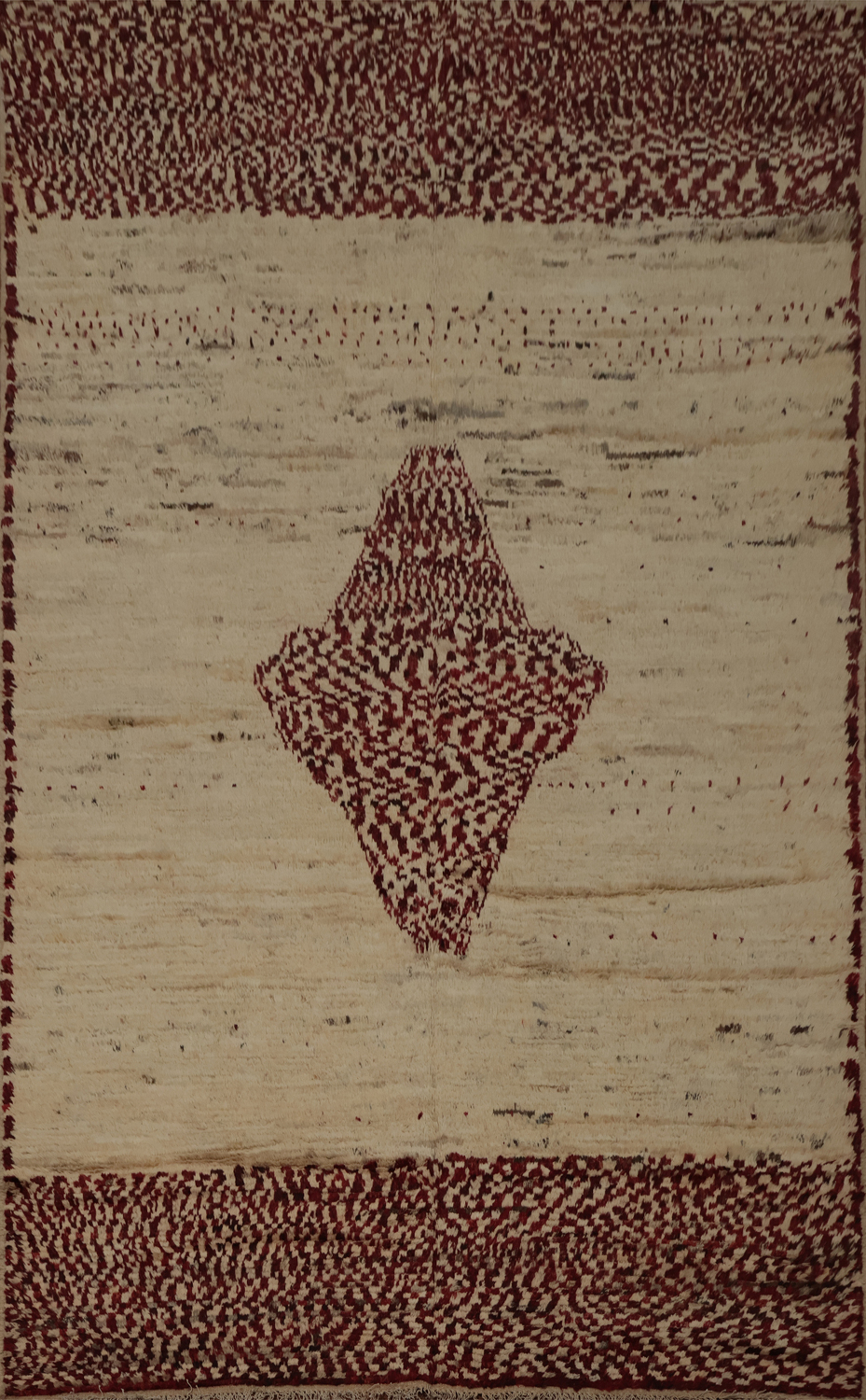 Handmade Moroccan Oriental Area Rug 7x10