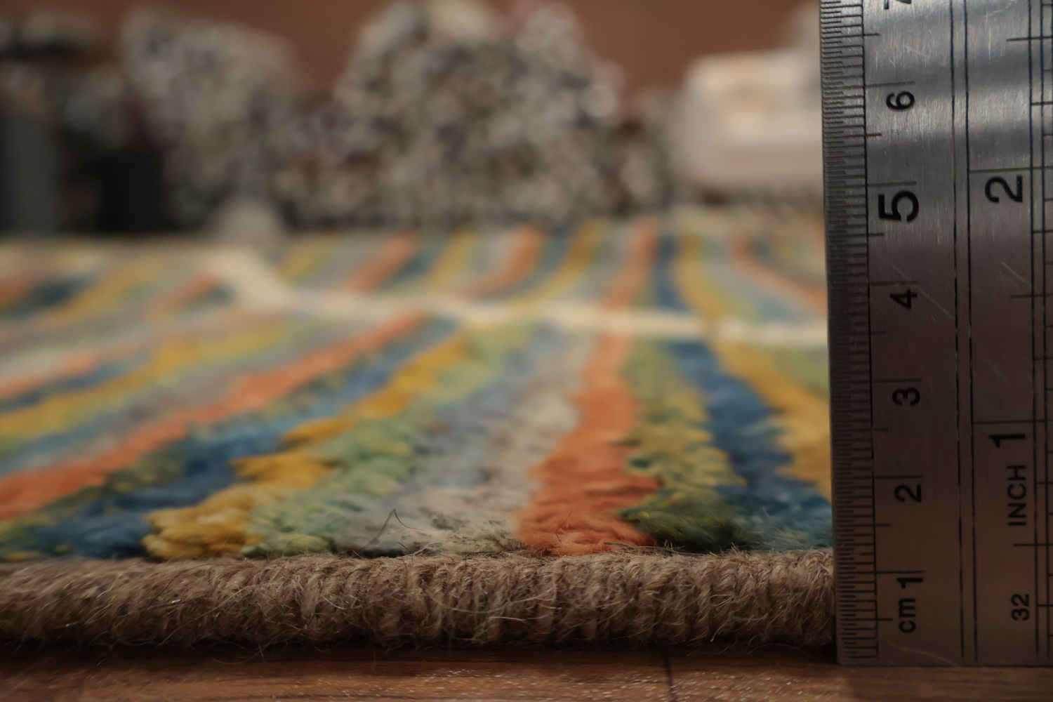 Geometric Elegance Striped Moroccan Large Area Rug 10x13
