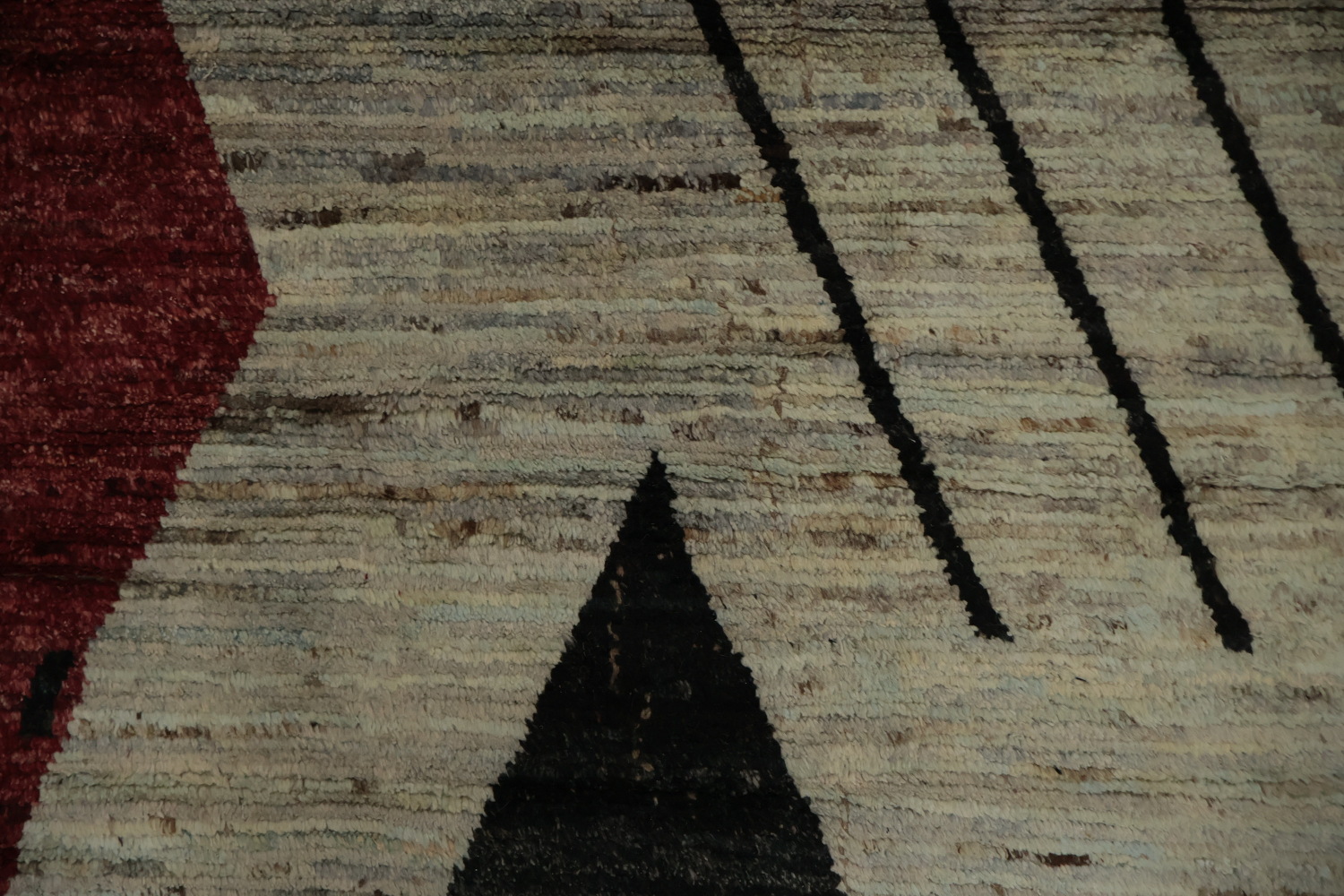 Earth-Toned Moroccan Large Area Rug 10x14 with Geometric Charm