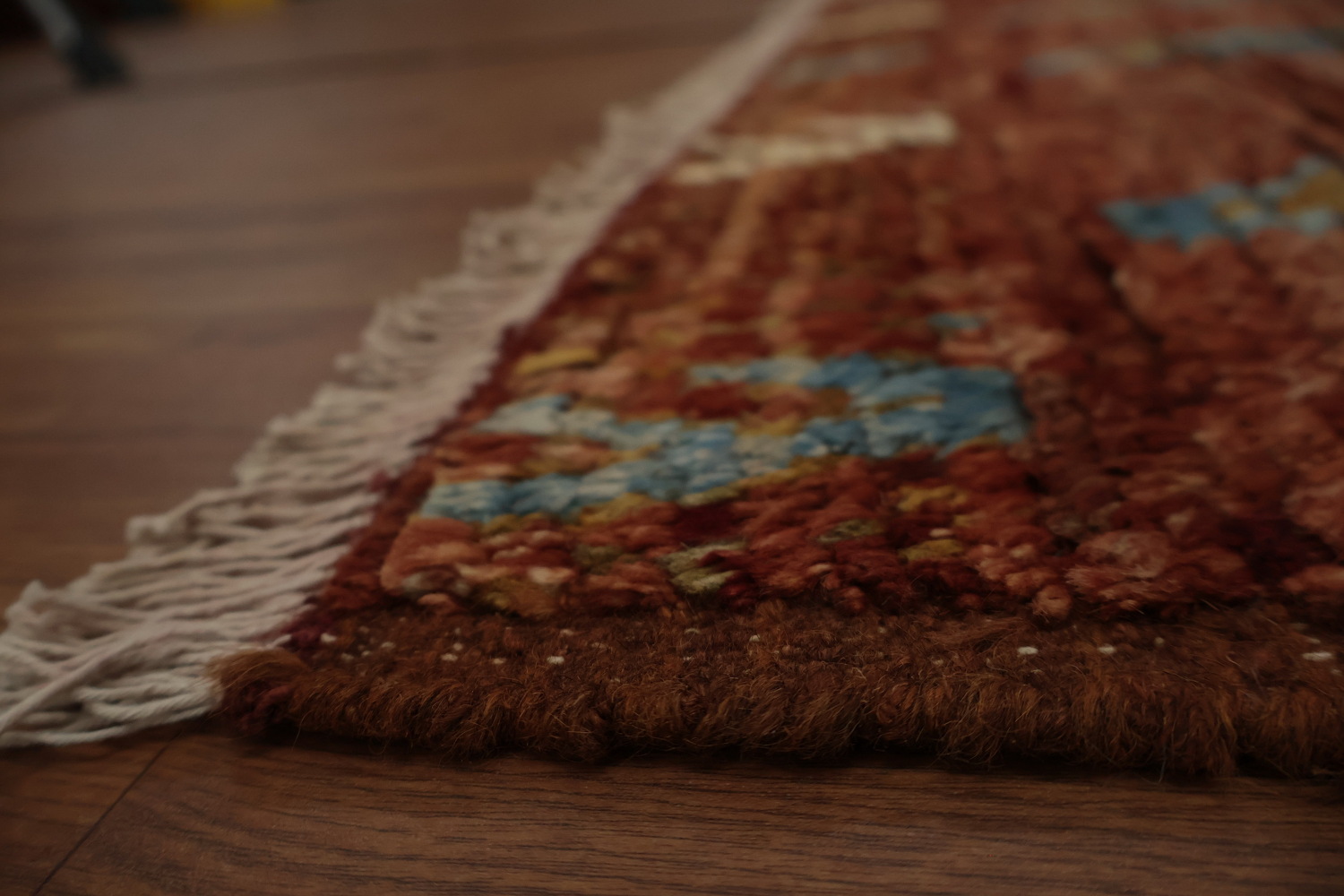 Warm Moroccan Area Rug 7x10 Embellished with Timeless Patterns