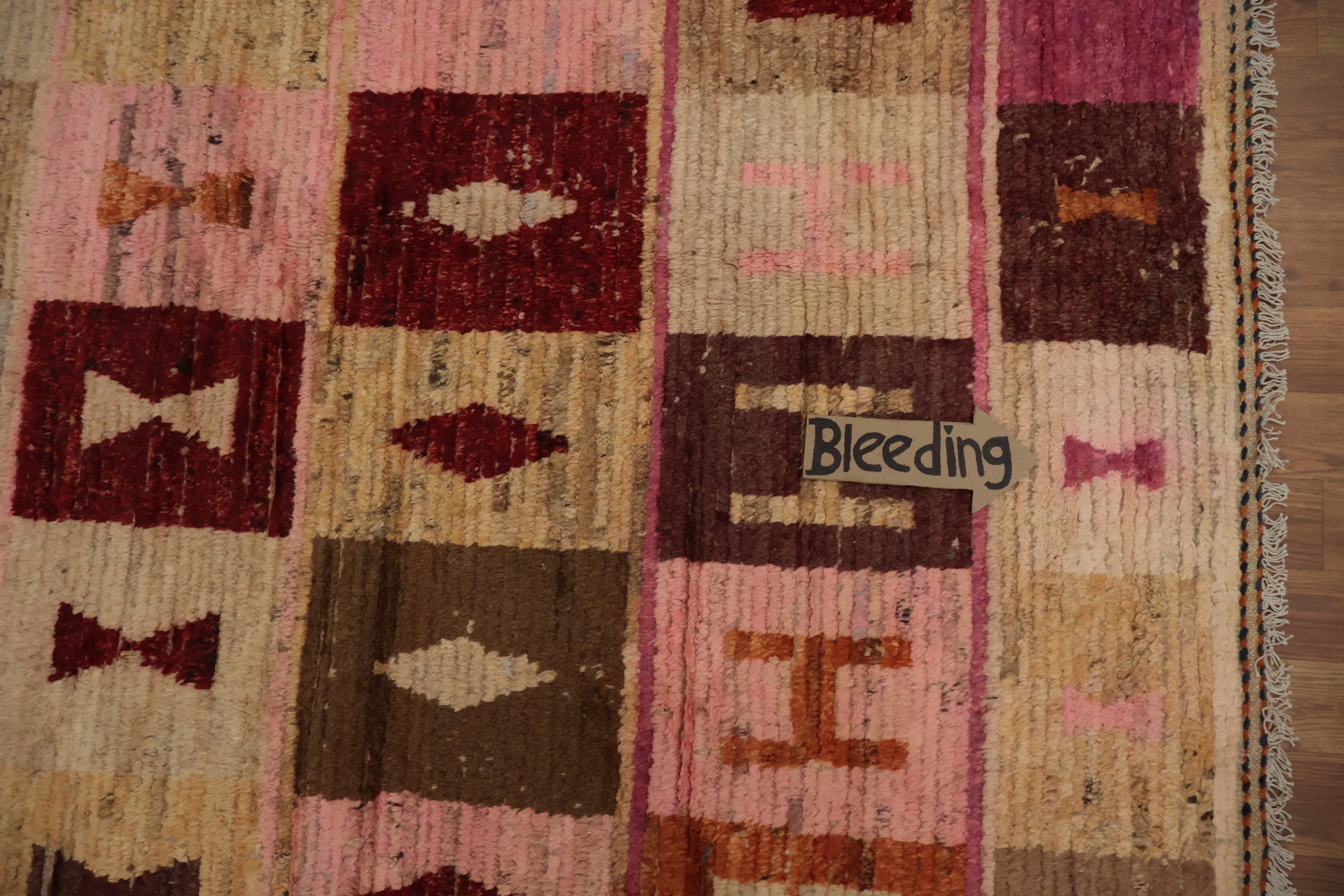 Artistic Geometric Moroccan Large Rug 12x17 Adds Colorful Charm to Any Room