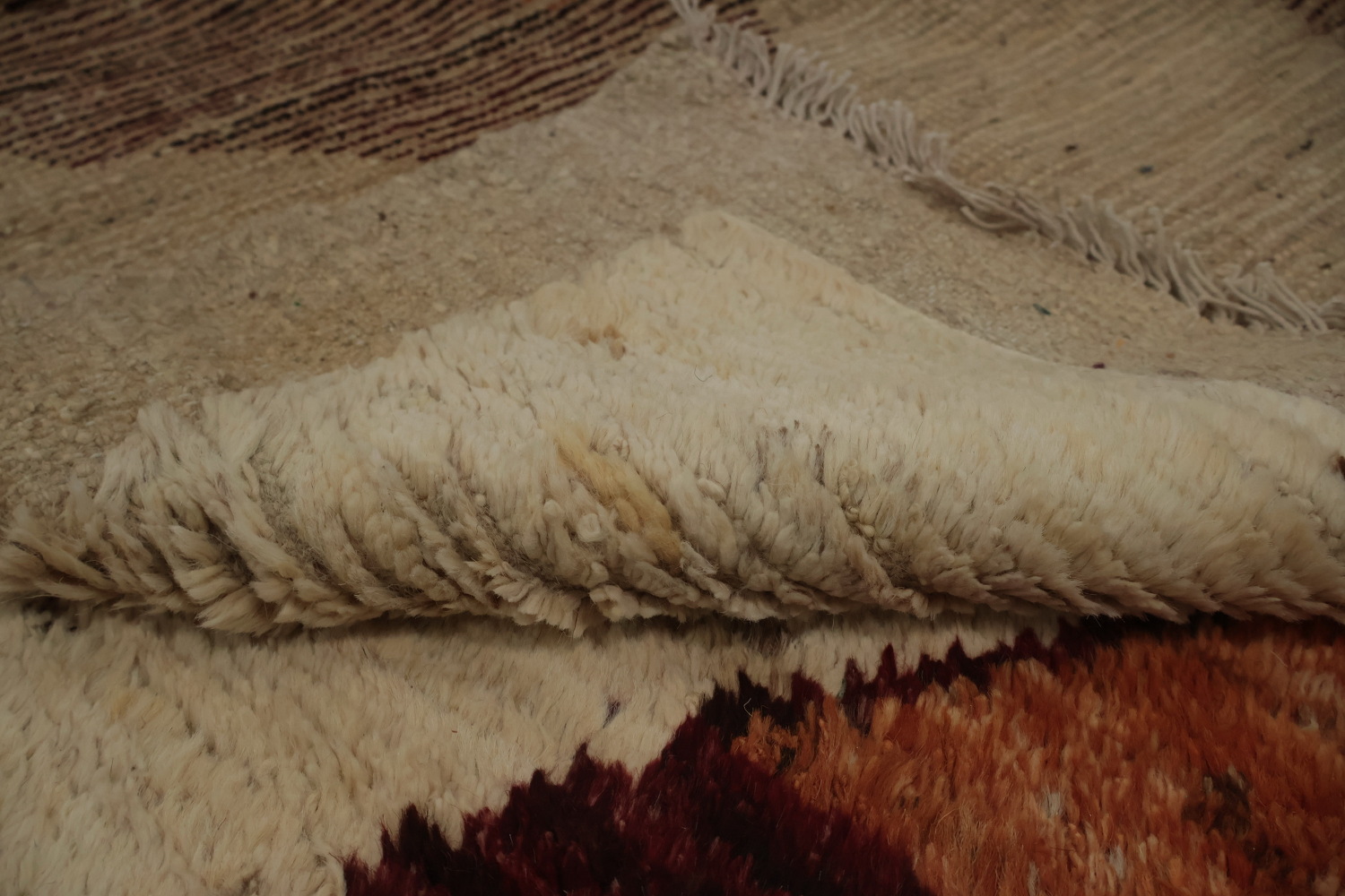 Vibrant Abstract Moroccan Area Rug 7x10 for Modern Home Decor