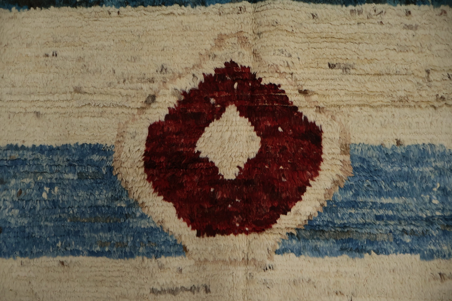 Rustic Moroccan Area Rug 8x10 with Geometric and Earthy Hues
