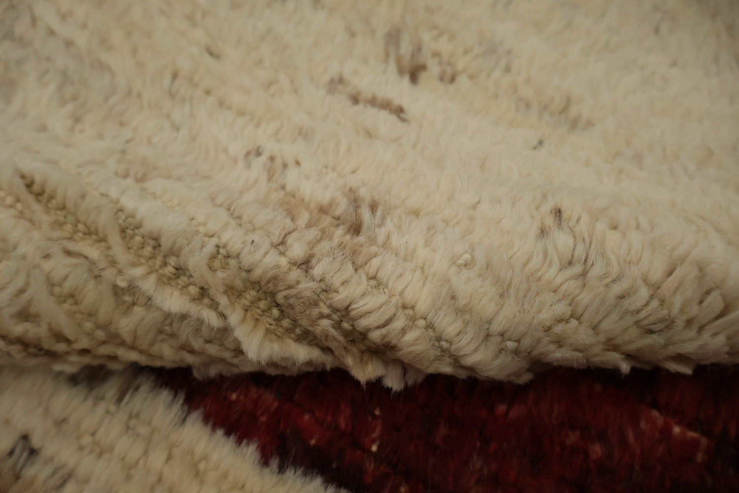 Rustic Moroccan Area Rug 8x10 with Geometric and Earthy Hues