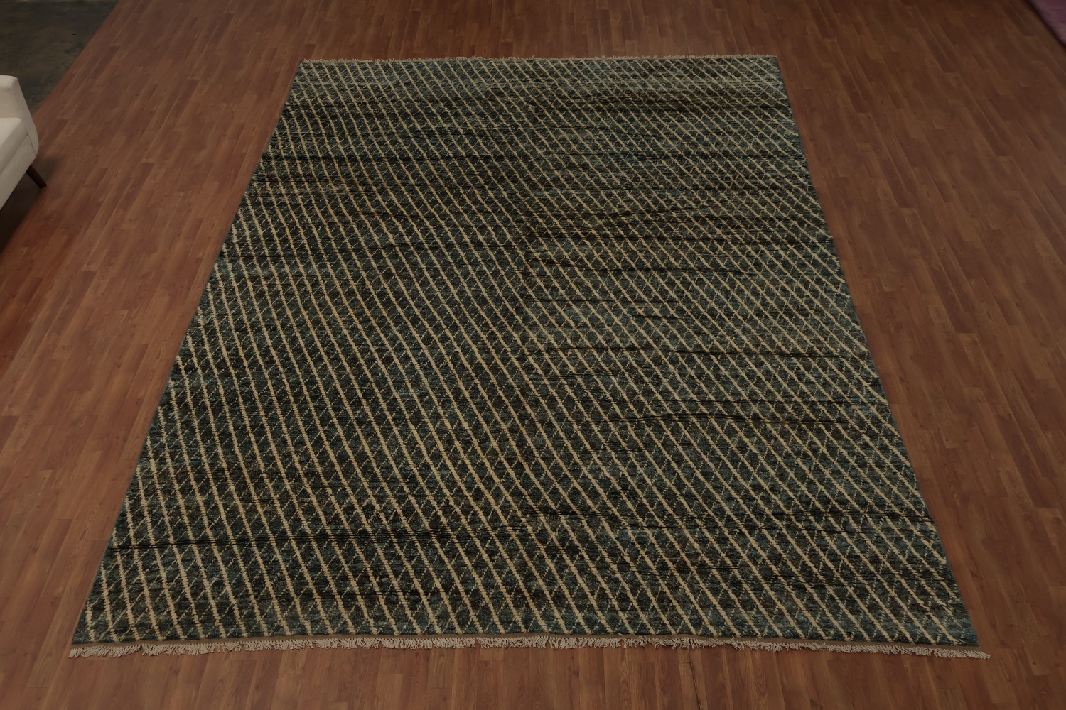 All-Over Trellis Moroccan Large Area Rug 10x14