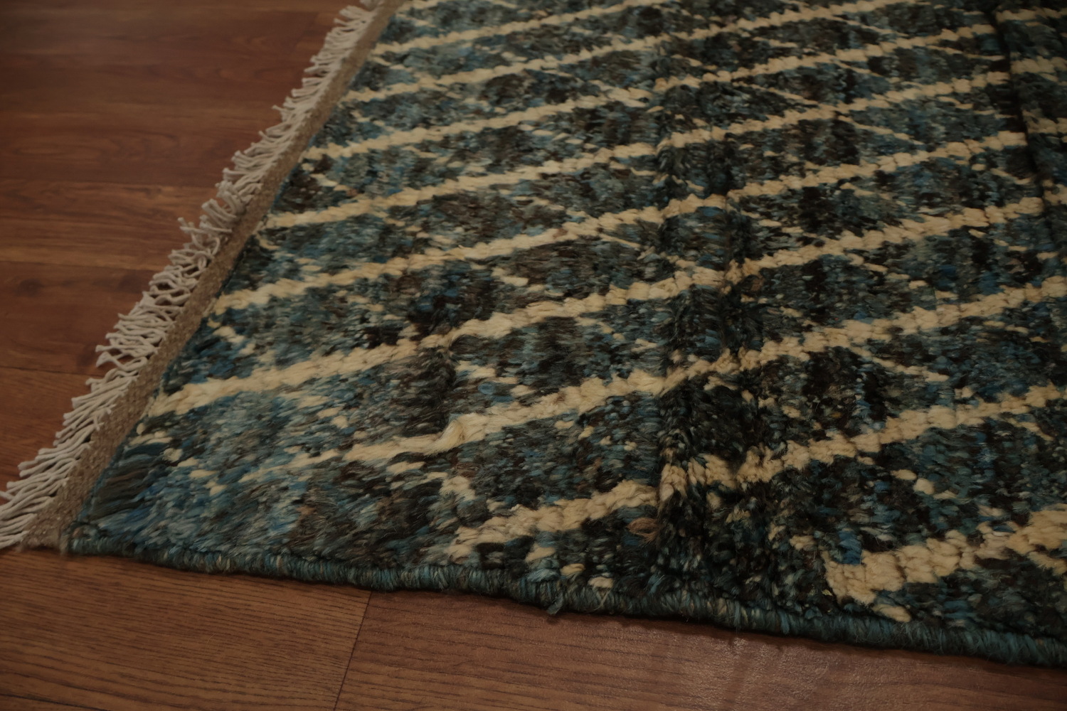 All-Over Trellis Moroccan Large Area Rug 10x14
