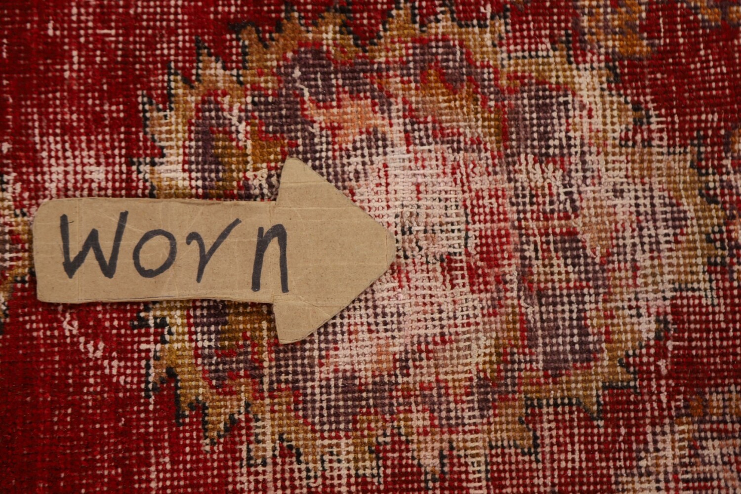 Antique Vegetable Dye Oushak Persian Area Rug 10x13