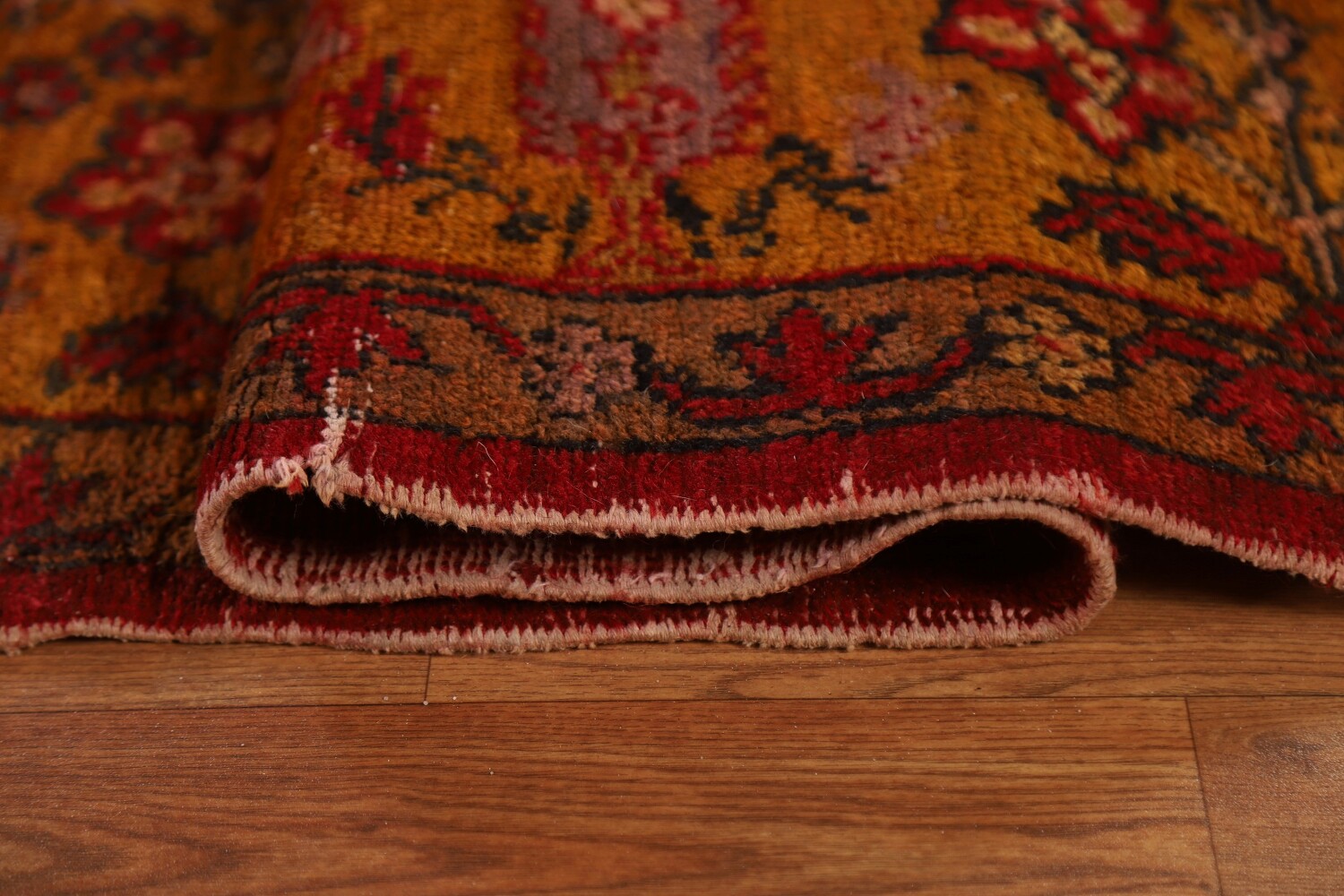 Antique Vegetable Dye Oushak Persian Area Rug 10x13