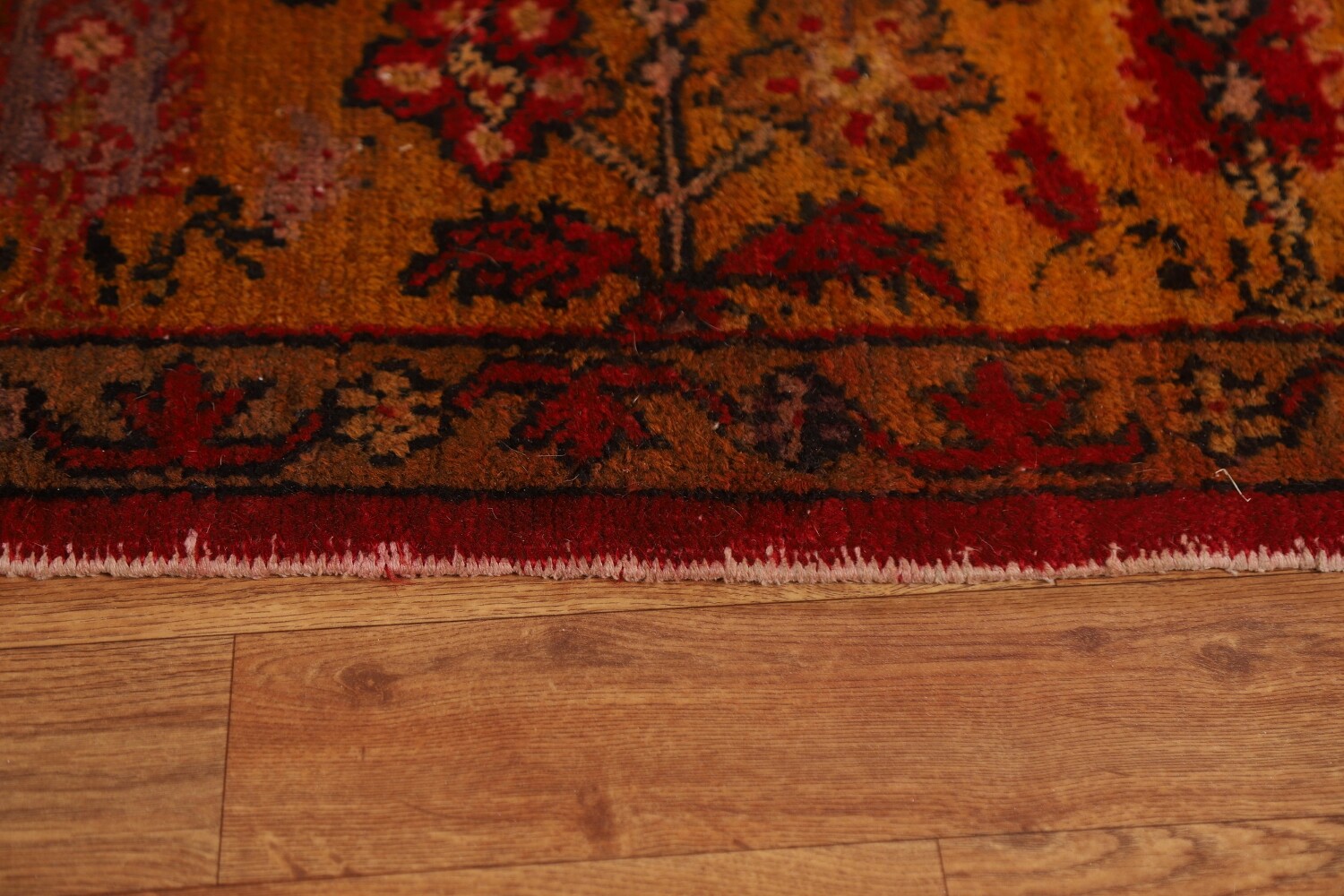 Antique Vegetable Dye Oushak Persian Area Rug 10x13