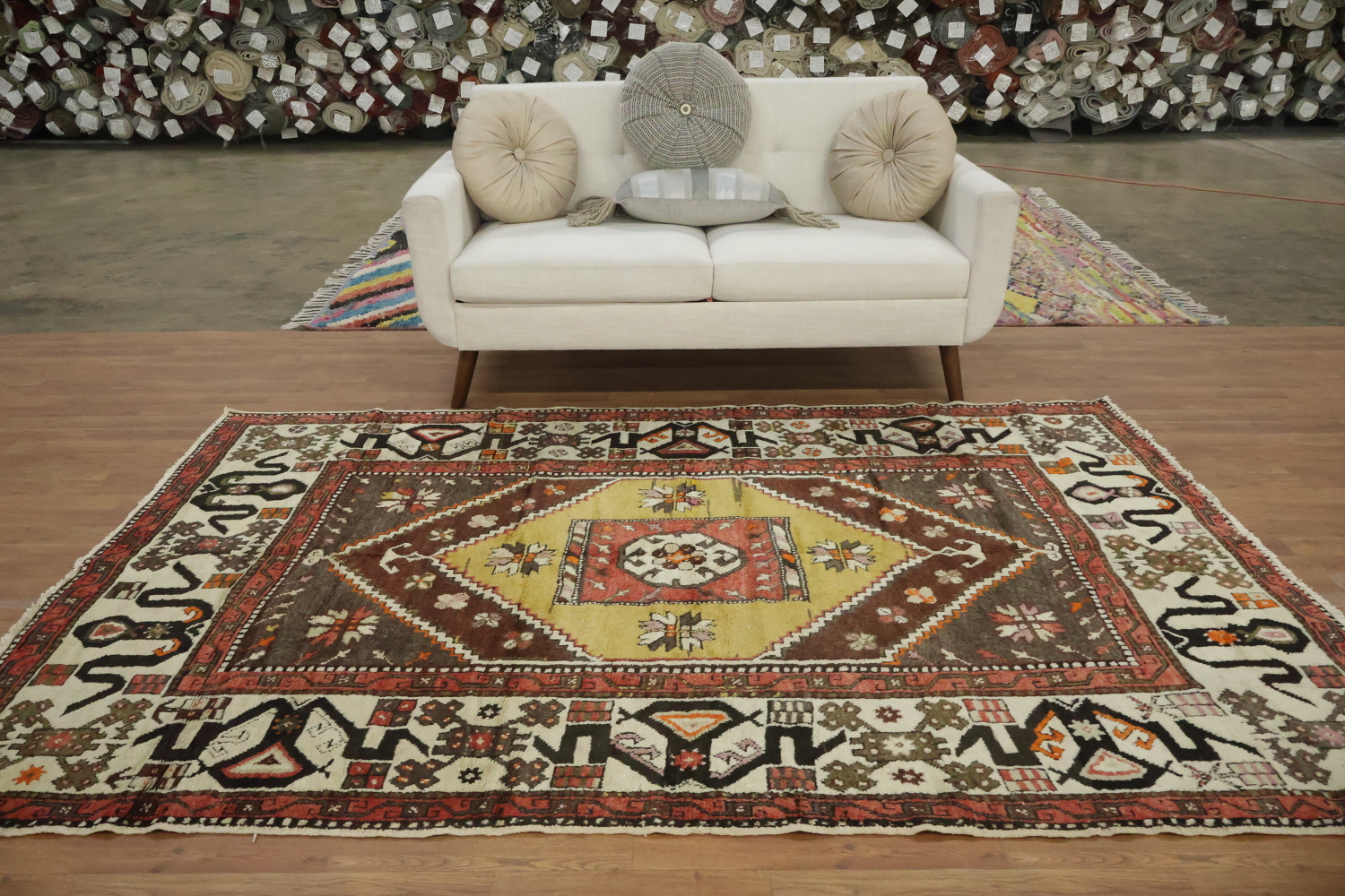 Geometric Moroccan Oriental Area Rug 6x9