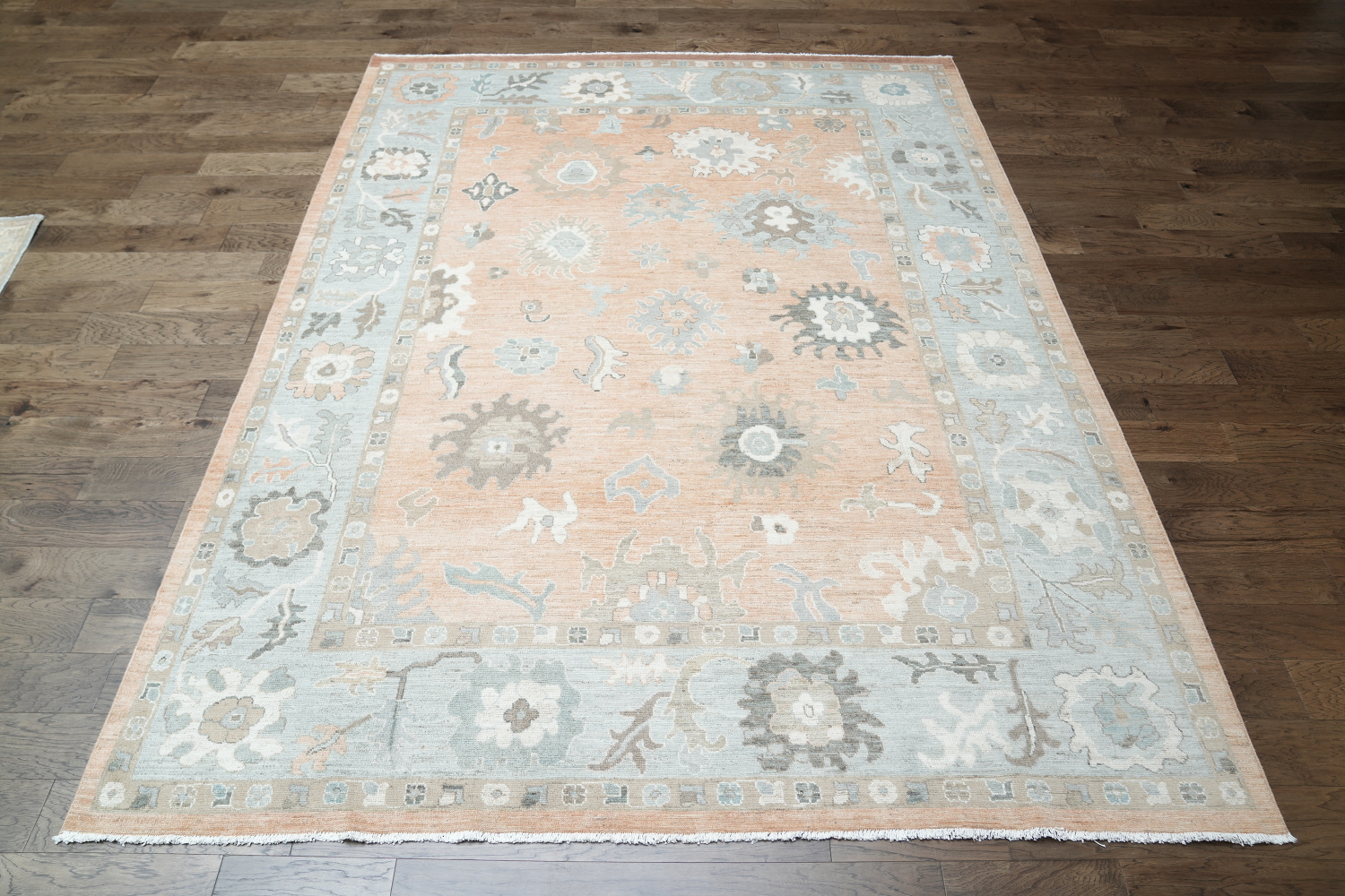 Vegetable Dye Oushak Oriental Area Rug 9x12