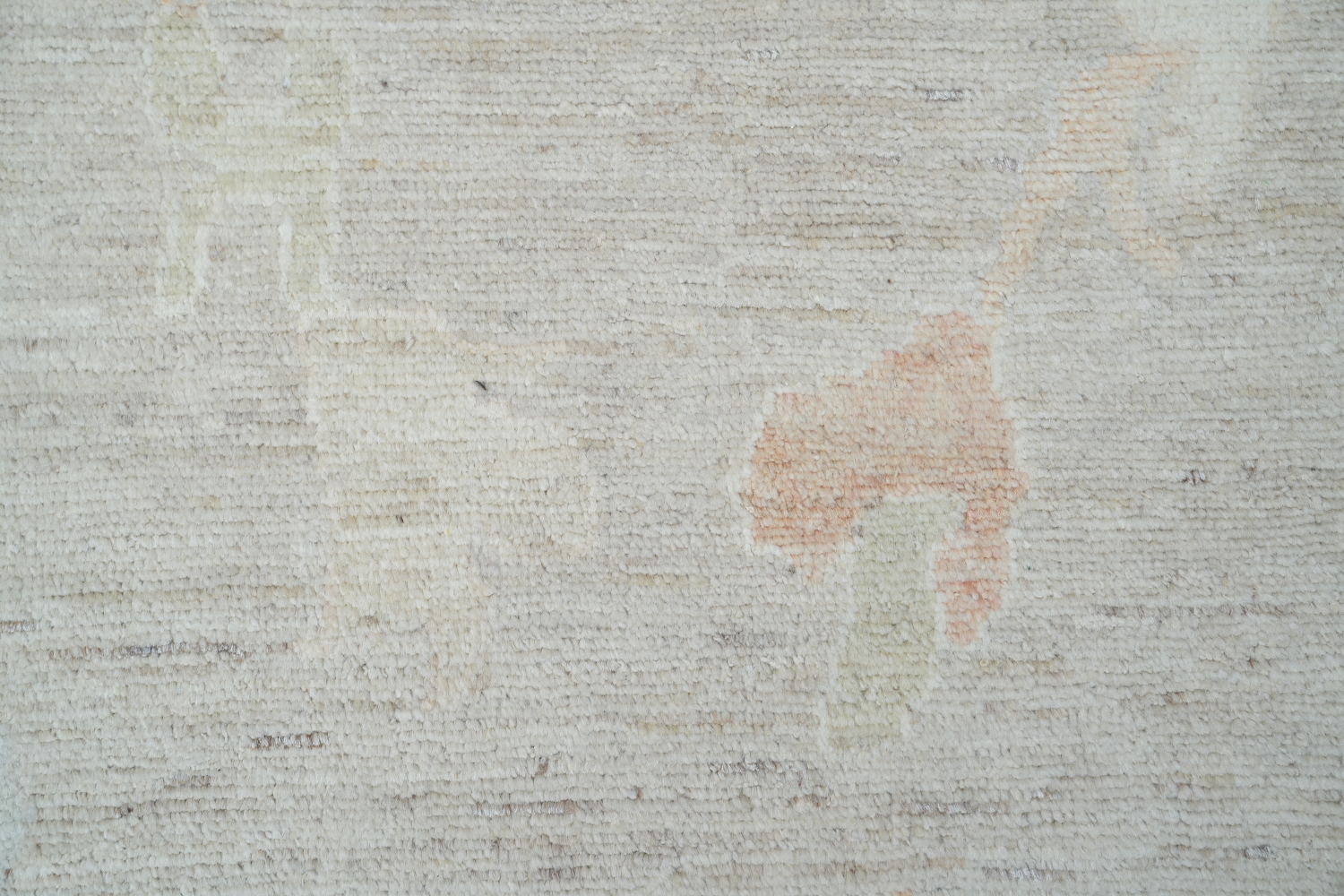 Floral Oushak Vegetable Dye Area Rug 9x12