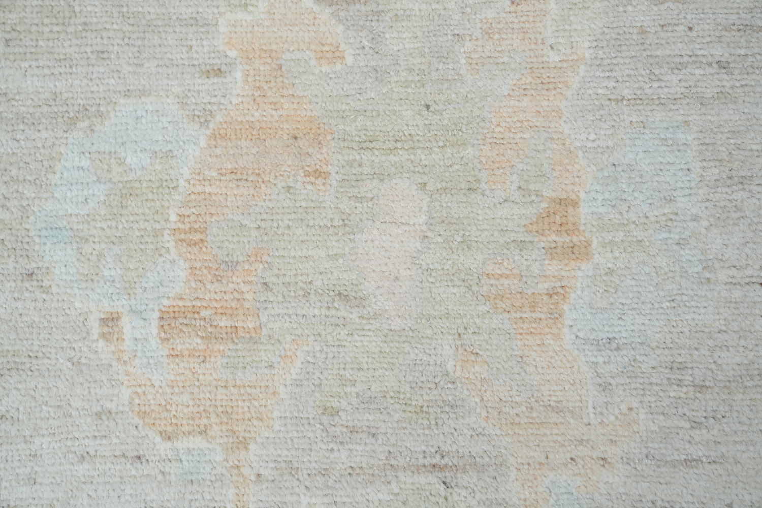 Floral Oushak Vegetable Dye Area Rug 9x12