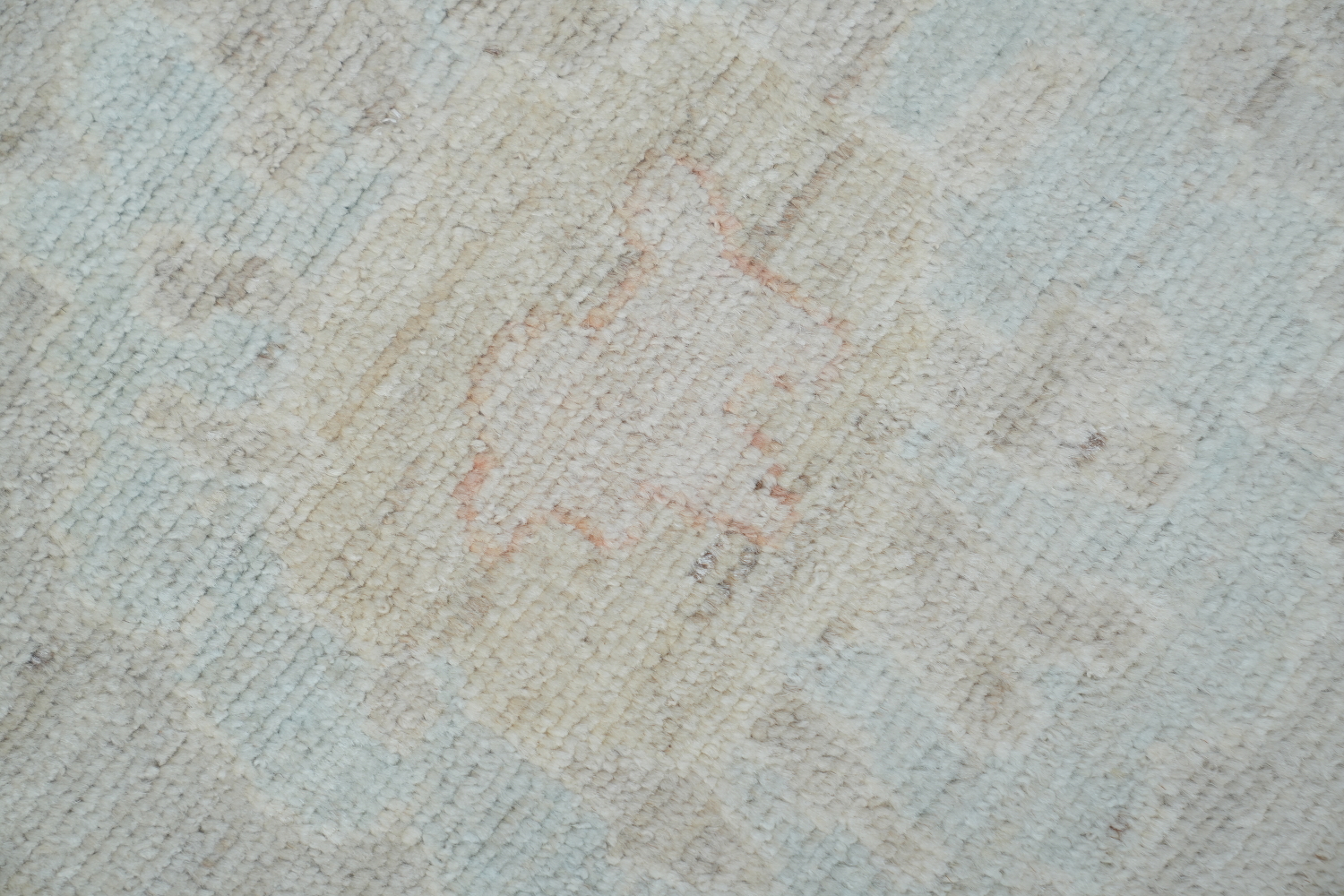Floral Oushak Vegetable Dye Area Rug 9x12