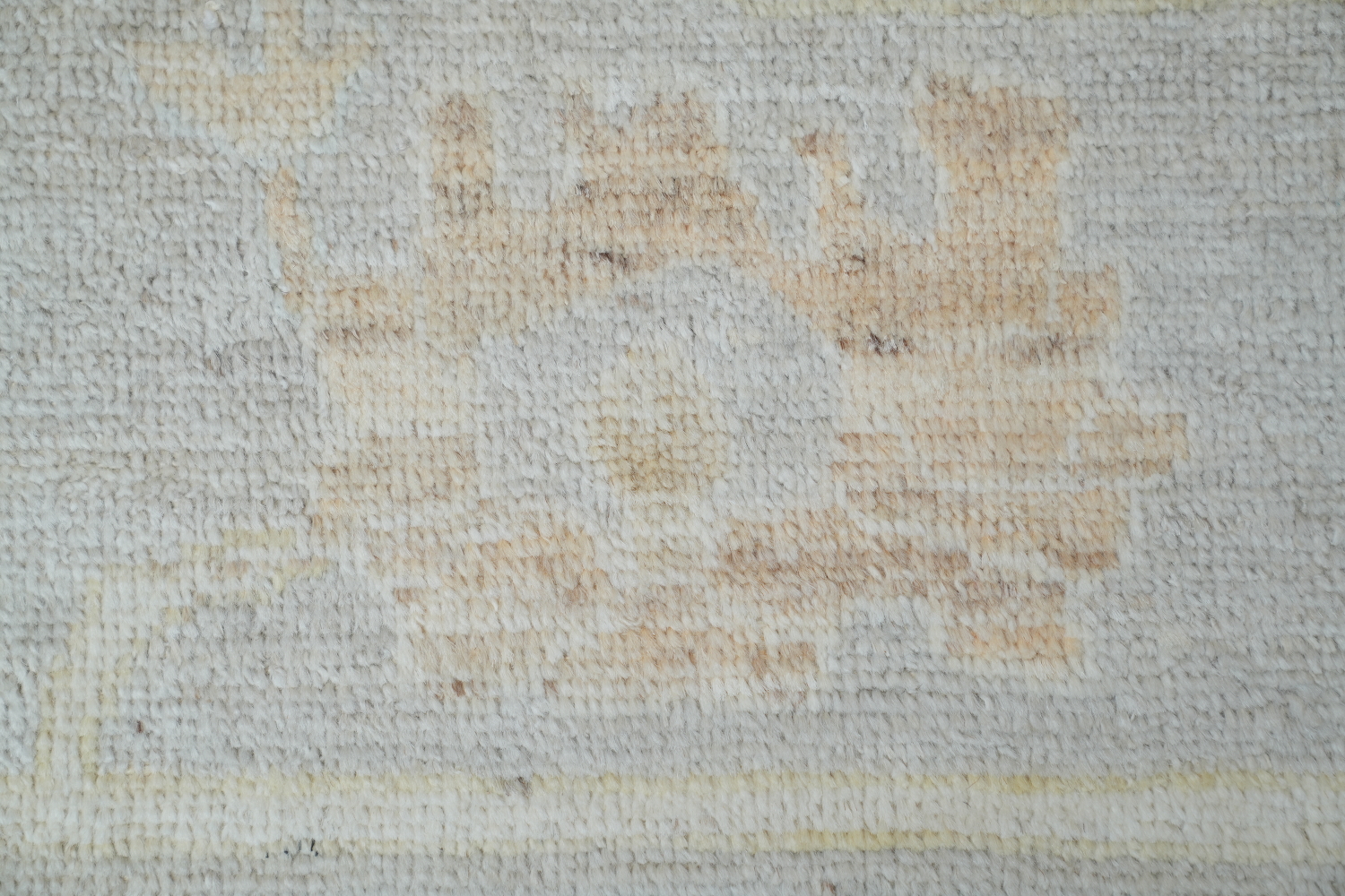 Wool Oushak Vegetable Dye Area Rug 9x12