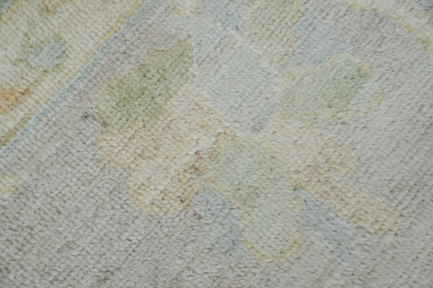 Wool Oushak Vegetable Dye Area Rug 9x12
