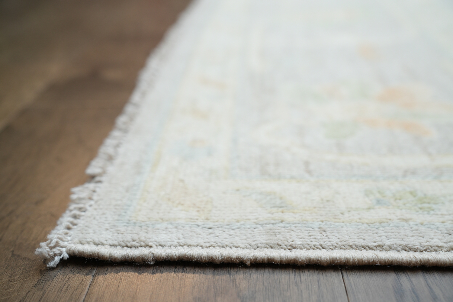 Wool Oushak Vegetable Dye Area Rug 9x12