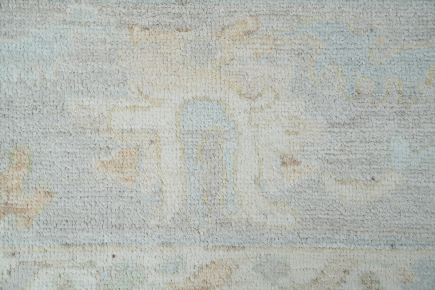 Wool Oushak Vegetable Dye Area Rug 9x12