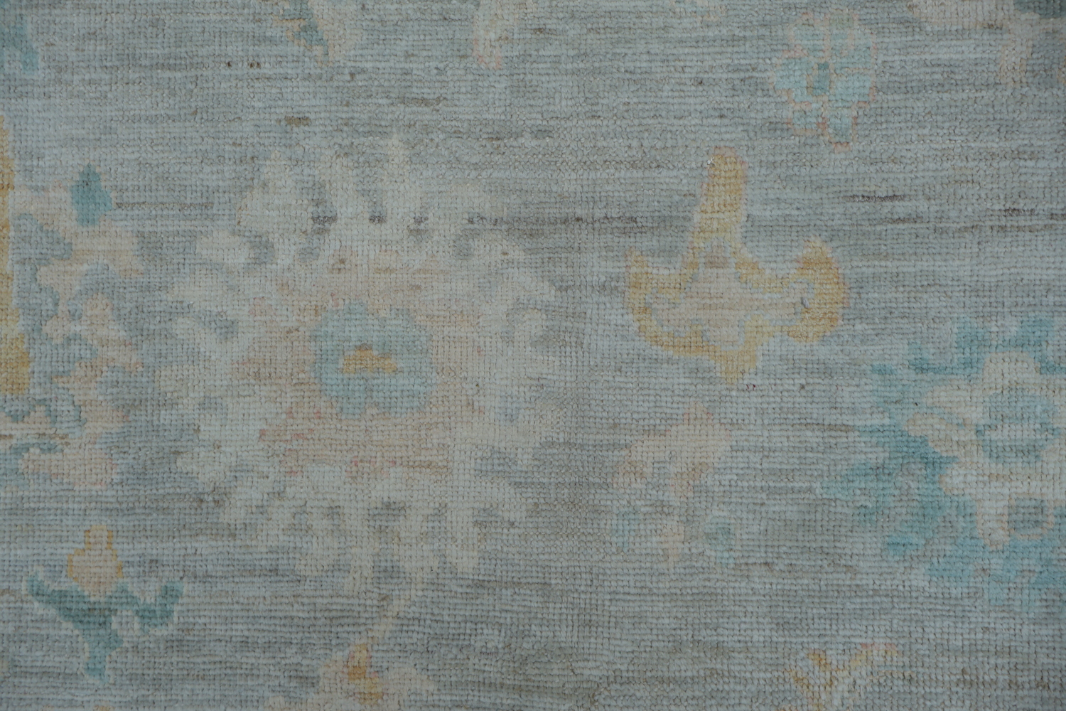 All Over Vegetables Dye Oushak Vegetable Dye Area Rug 5x7