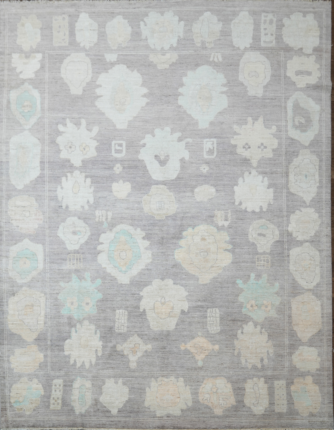 Vegetable Dye Oushak Oriental Area Rug 9x12
