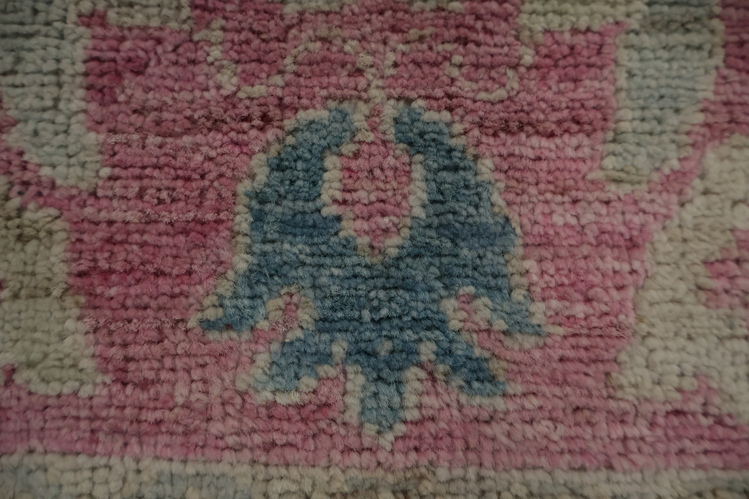 Artisan Oushak Area Rug 8x10 with Intricate Floral and Leaf Patterns