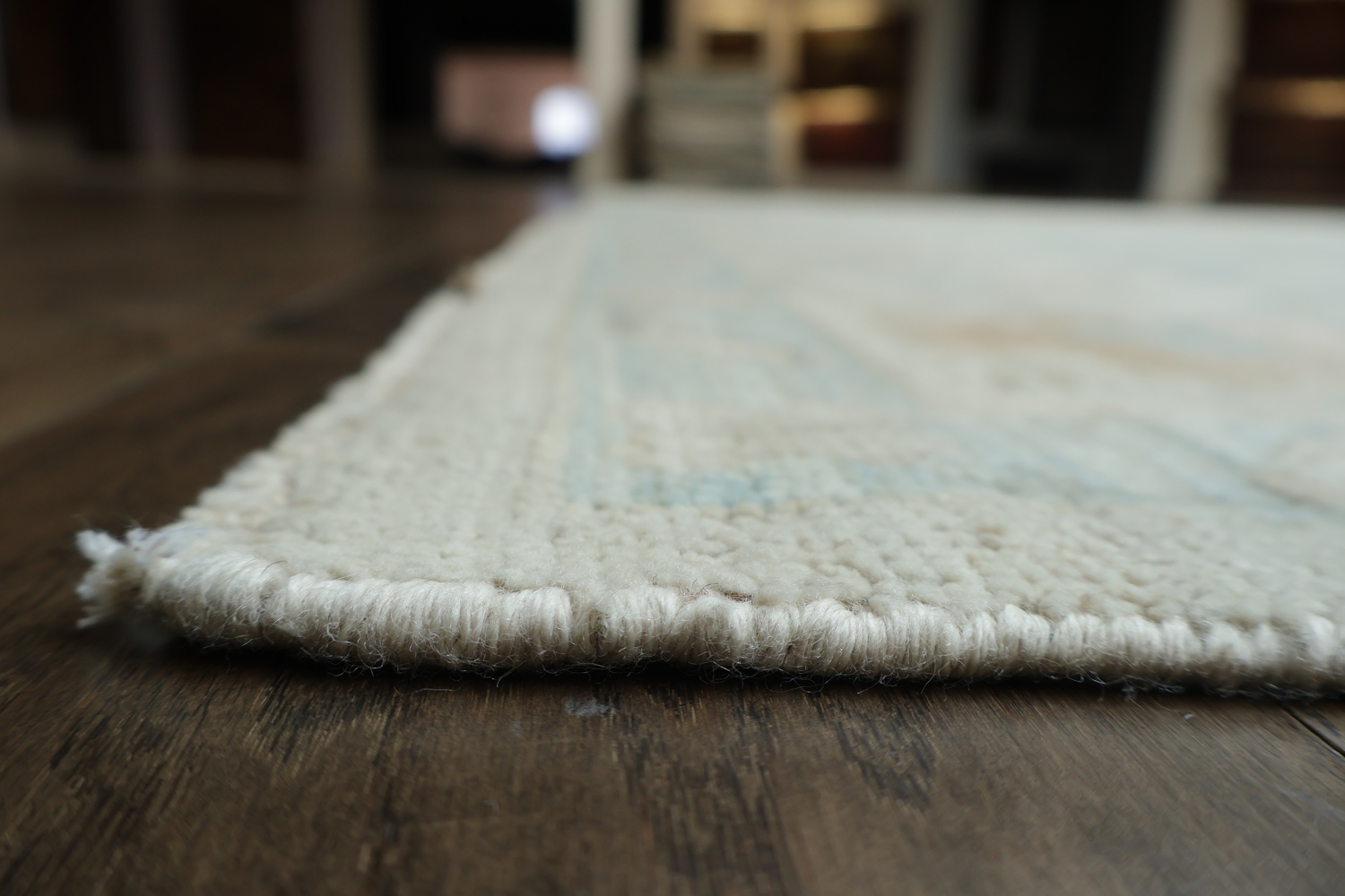 Oushak Vegetable Dye Area Rug 8x11