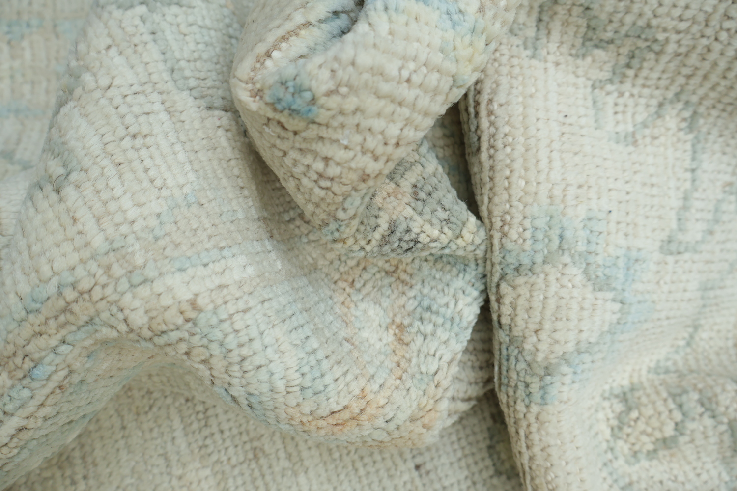 Oushak Vegetable Dye Area Rug 8x11