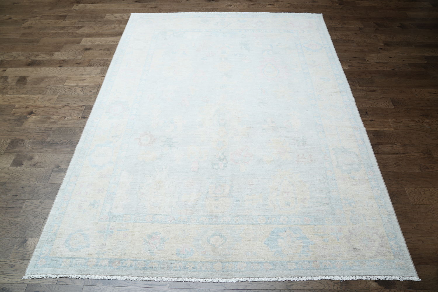 Vegetable Dye Oushak Oriental Area Rug 9x12
